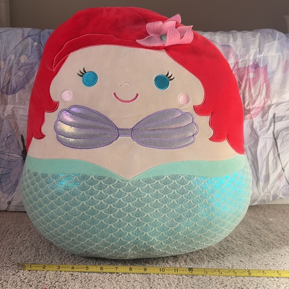 Disney Squishmallow|Little Mermaid Ariel - Picture 6 of 9